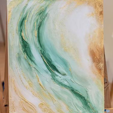 abstraktne sisustusmaal - töötuba - black cat rüütli tänav - pärnu