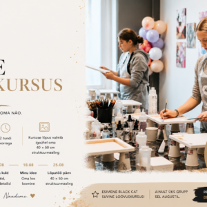 suvine loovuskursus lastele